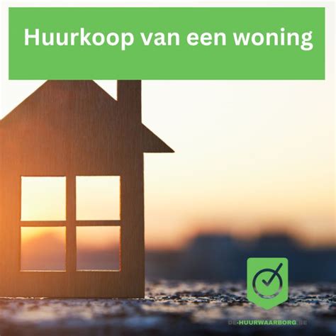 huurkoop van een huis.